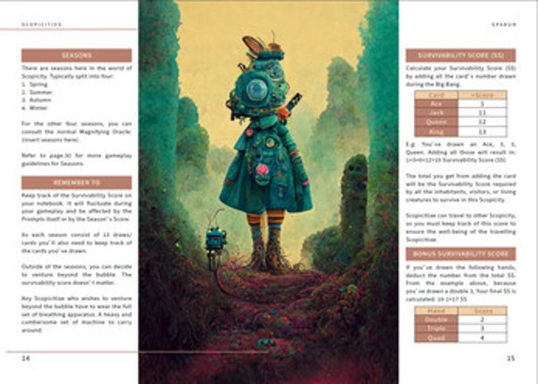 Scopicity: Solo Journal World Building RPG screenshot