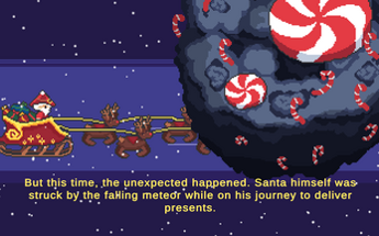 The Candy Cane Meteor Image