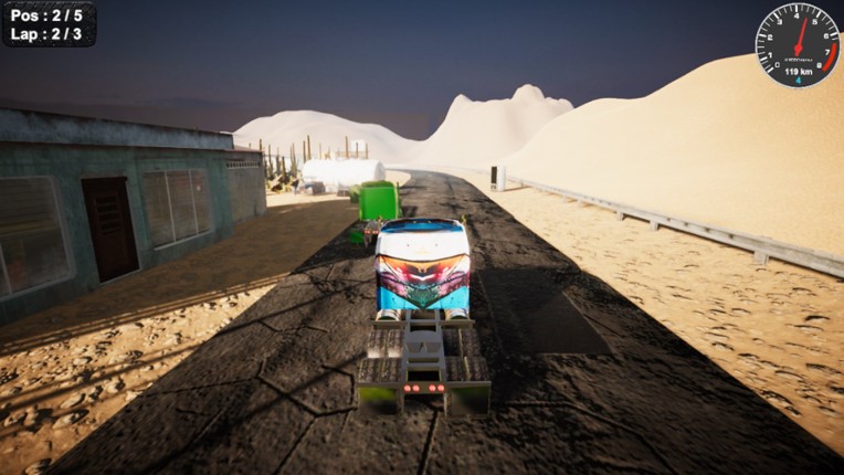 Truck Racing Simulator Multiplayer Game Image