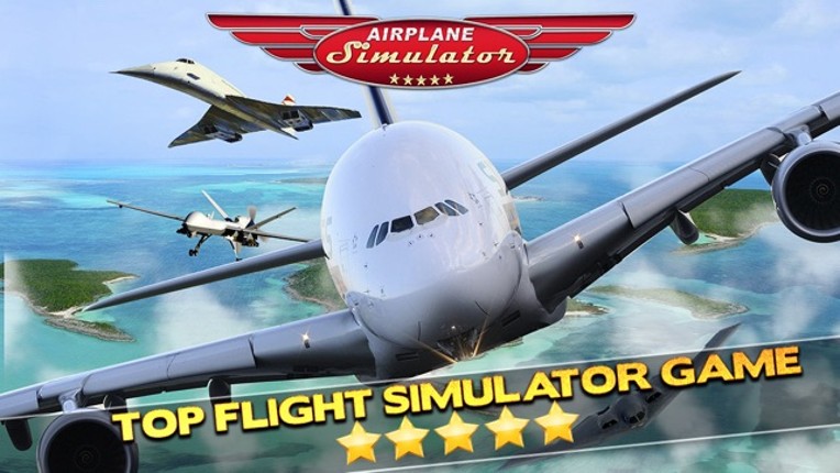 3D Plane Flying Parking Simulator Game - Real Airplane Driving Test Run Sim Racing Games screenshot