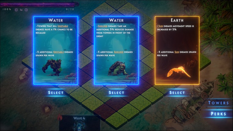 Aetherbound TD screenshot