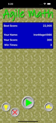 Agile Math + screenshot