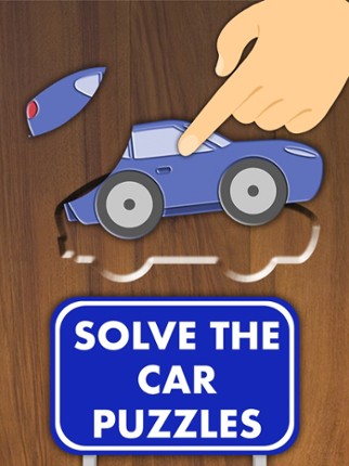 Cars - Wooden Puzzle Game Image
