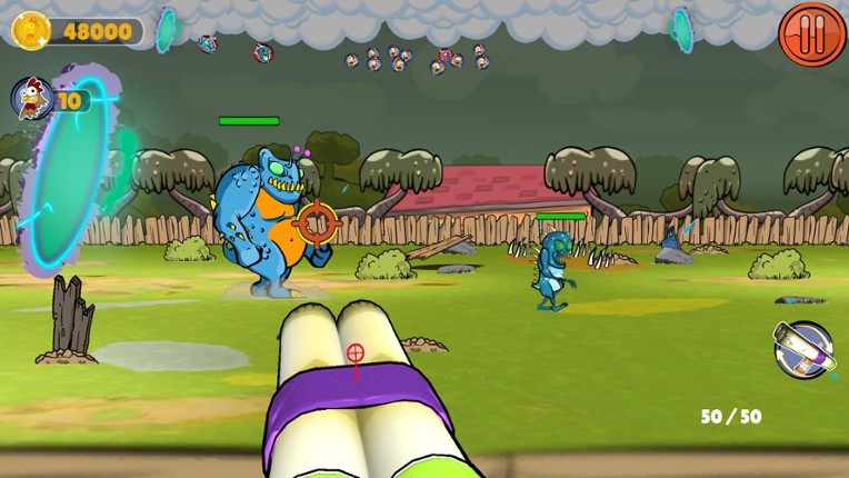 Chicken Coop Invaders screenshot