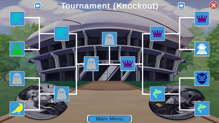 Crazy Robot Ball screenshot