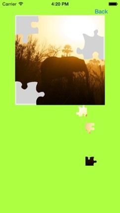 Elephants Jigsaw Puzzles with Photo Puzzle Maker Image