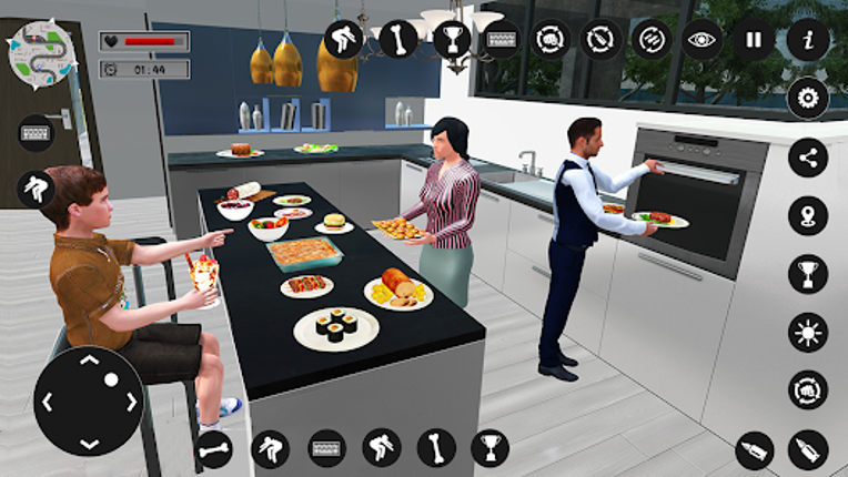 Virtual Rent Home Happy Family Image