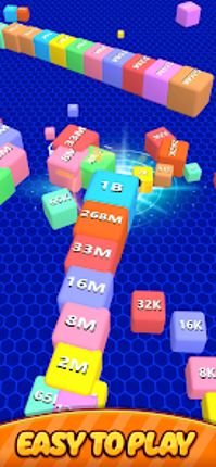 2048 Snake : Number Cube Snake Image