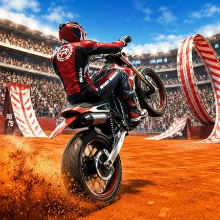 Bike Stunt Mania:Wheelie Rider Image