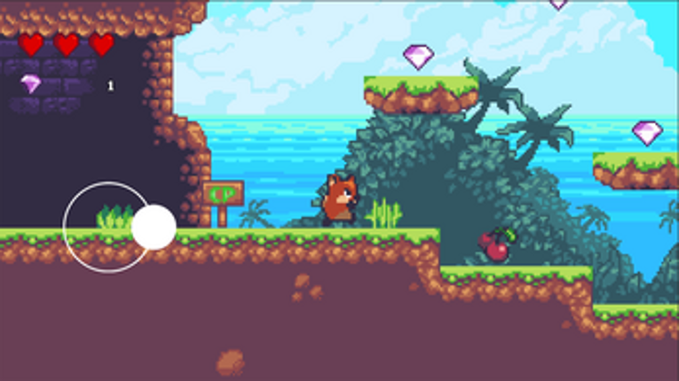2D FoxJump screenshot