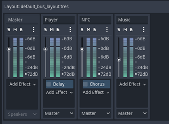 Godot Audio Project screenshot