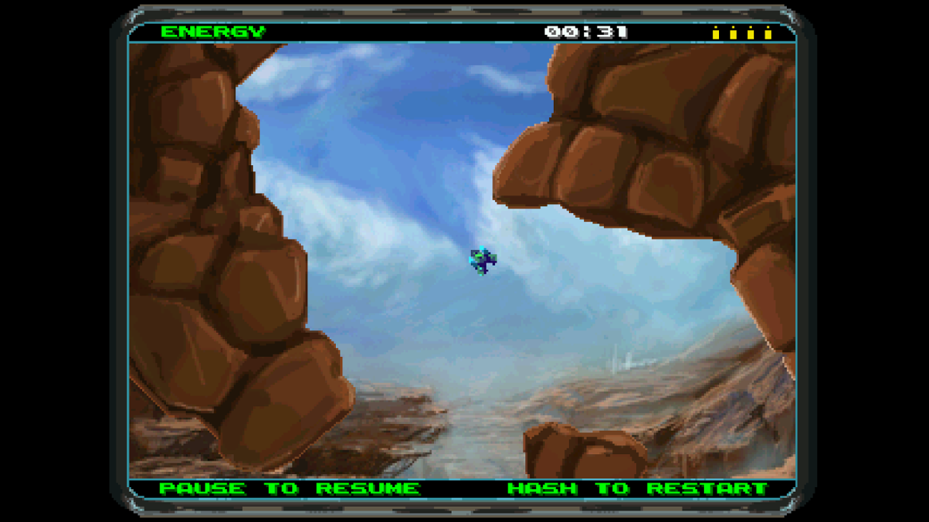 Games like Gravitic Mines - A cave flyer for the Atari Jaguar