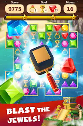 Jewels Planet - Match 3 Puzzle screenshot