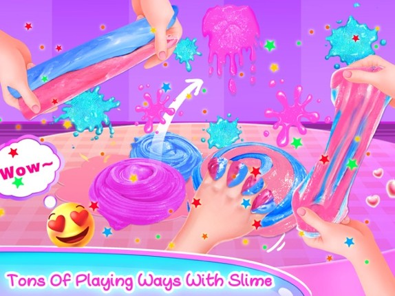 Girls Makeup Salon &amp; Slime Fun screenshot