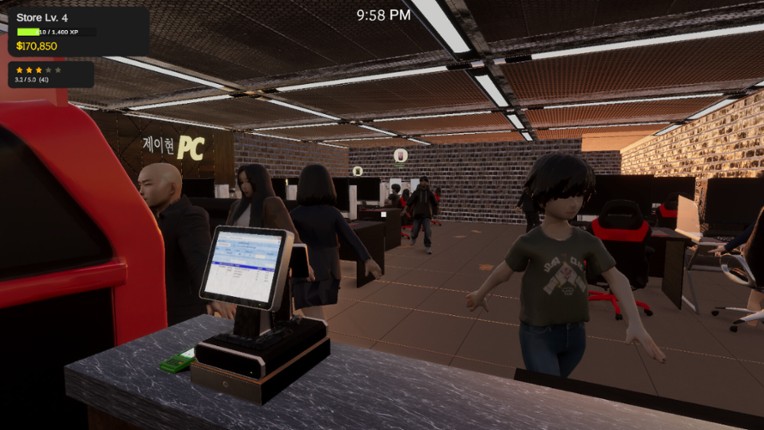 K-PC Cafe Simulator screenshot