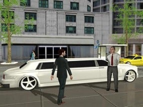 Limo Taxi Driving Simulator : Limousine Car Games Image