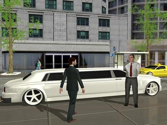 Limo Taxi Driving Simulator : Limousine Car Games Game Cover