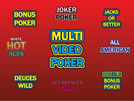 Multi Video Poker Casino screenshot