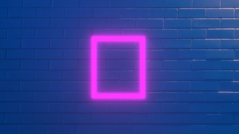 Neon Shapes Image