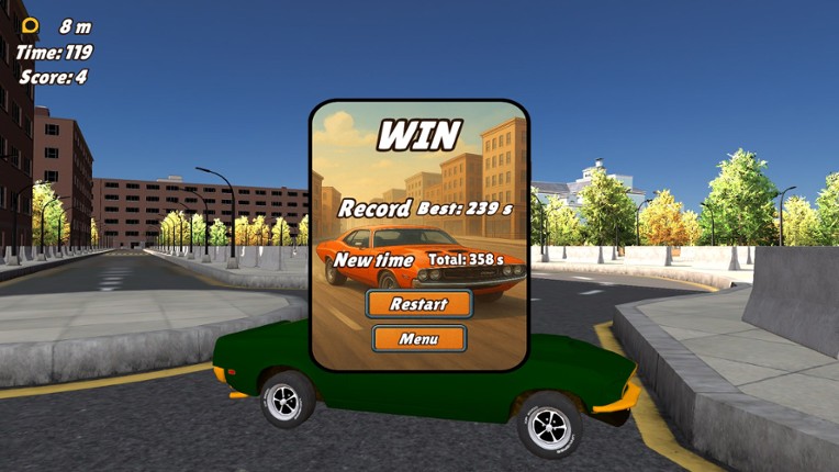 Nitro Car Race - Two Player Xbox & Windows screenshot
