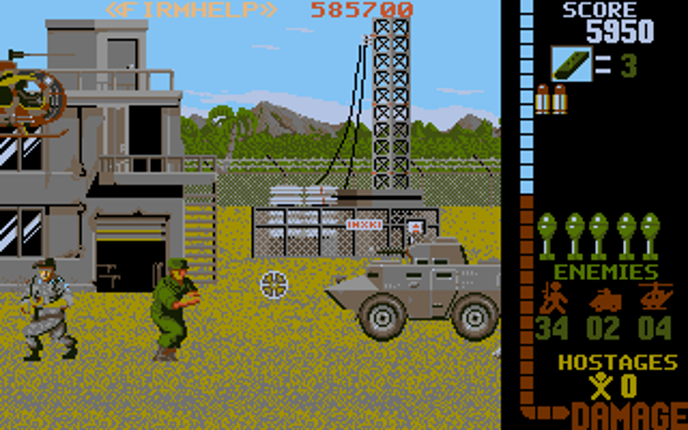 Operation Wolf screenshot