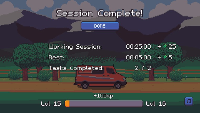 Range screenshot