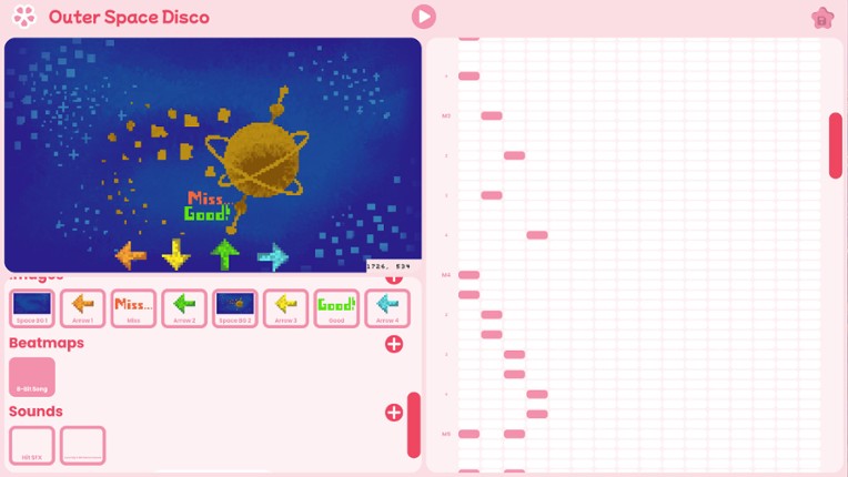 Rhythm Game Studio screenshot