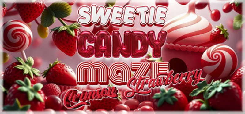 Sweetie Candy Maze: Crimson Strawberry Image