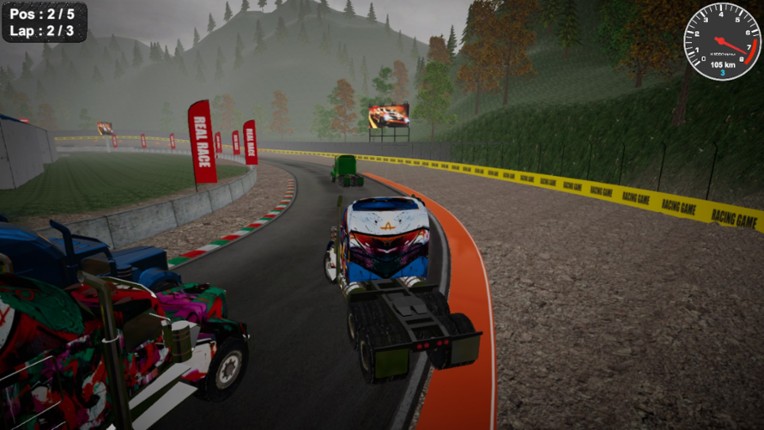 Truck Racing Simulator Multiplayer Game screenshot