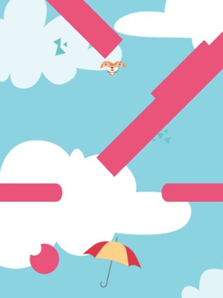 Umbrella Falling Hardest - Parachute in the sky screenshot