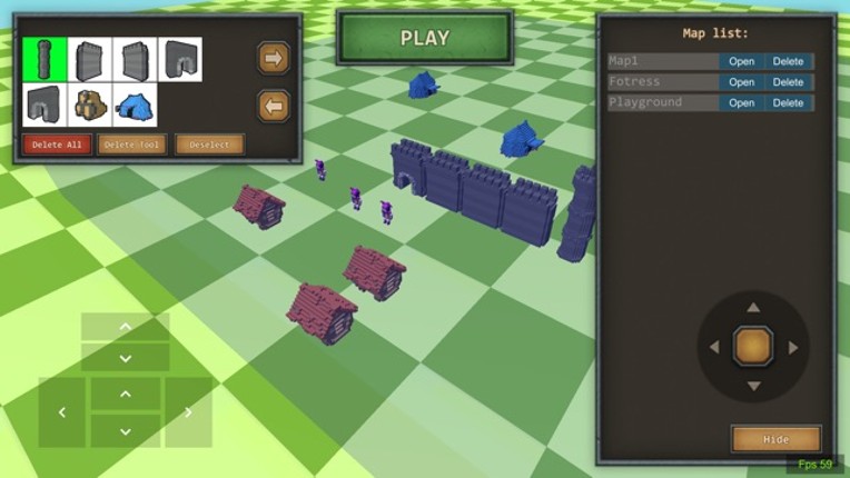 Voxel Fortress Architect screenshot
