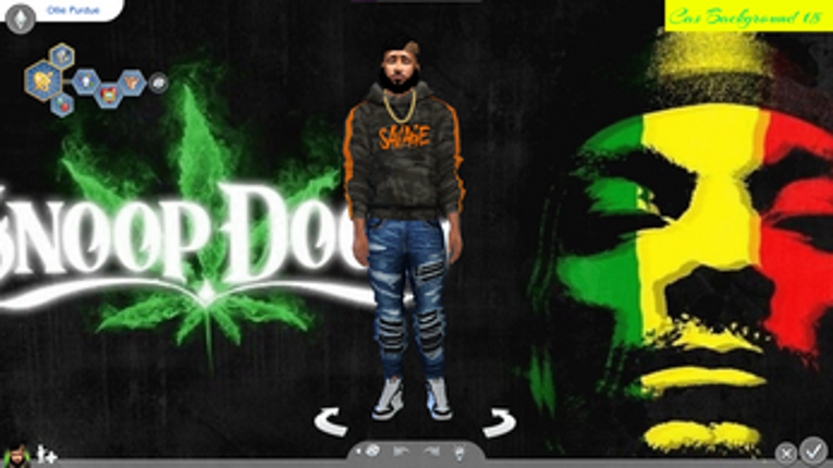 Weed Cas Background Image