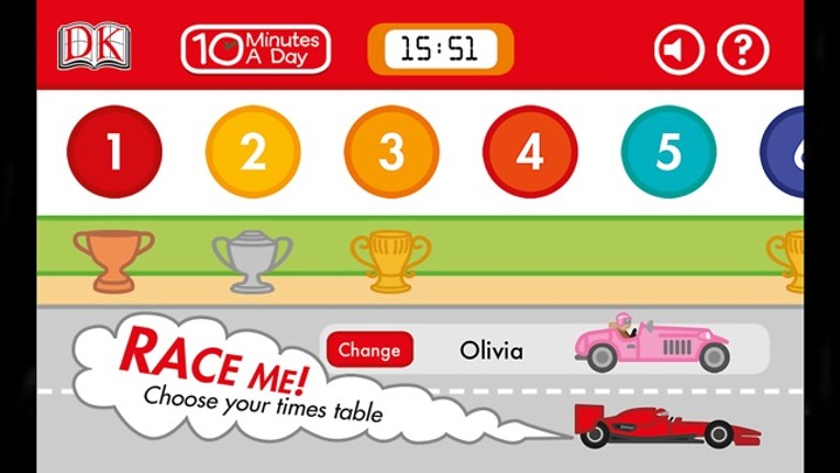 10 Minutes a Day Times Tables Image