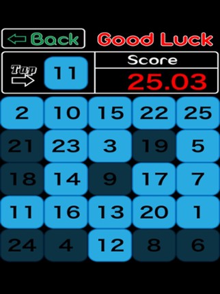 123 Numbers Tap Fast Game screenshot