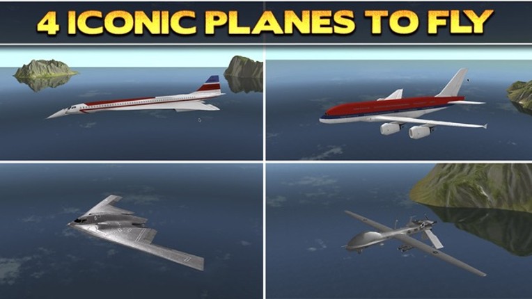 3D Plane Flying Parking Simulator Game - Real Airplane Driving Test Run Sim Racing Games screenshot