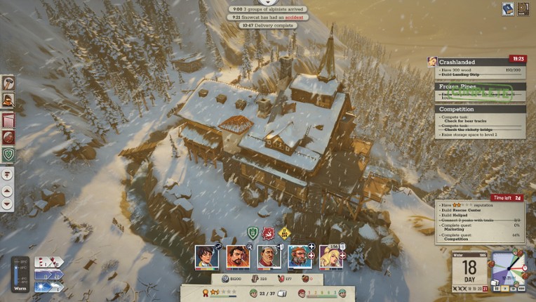 Above the Snow screenshot