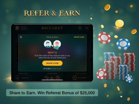 Baccarat 42 screenshot