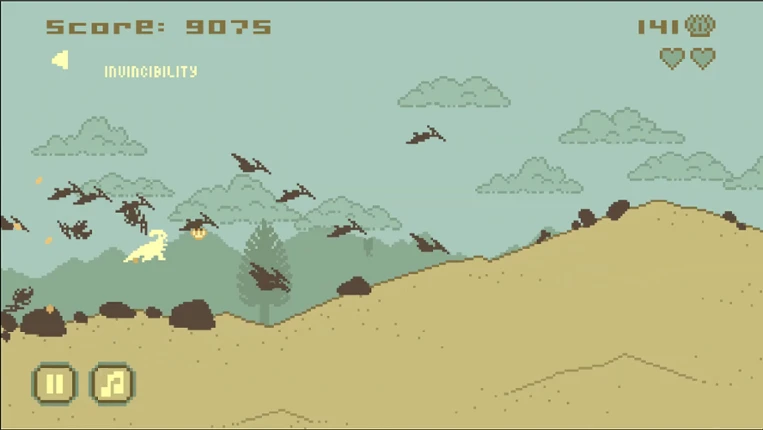 Dino Jump Deluxe screenshot