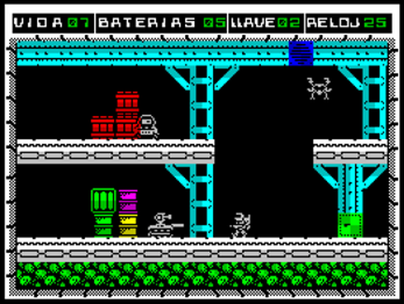 Escape from EXODRON (Zx spectrum) Image