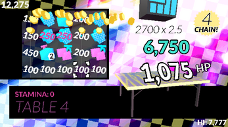 Fist's Table Eliminator (arcade edition) Image
