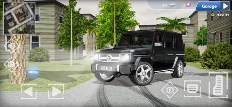 G63 Brabus Driving Simulator screenshot