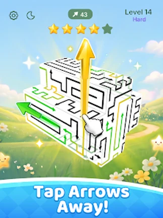 Arrow Out: Esacpe 3D Cube Away screenshot
