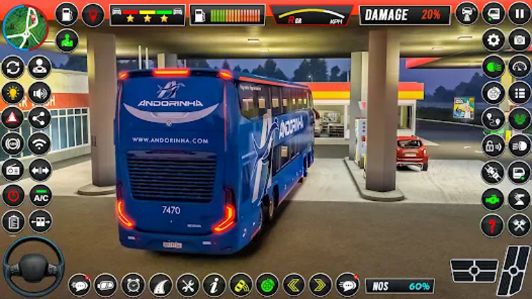 Coach Bus Driving: Offroad Bus screenshot