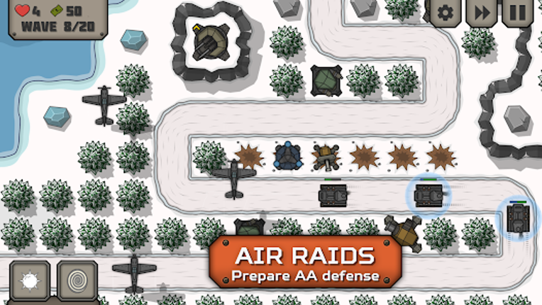 Tactical War 2: Tower Defense screenshot