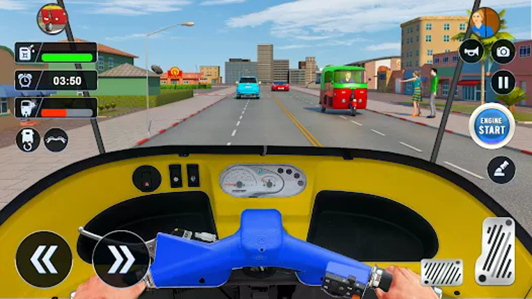 Tuk Tuk Auto Driving Games 3D Image