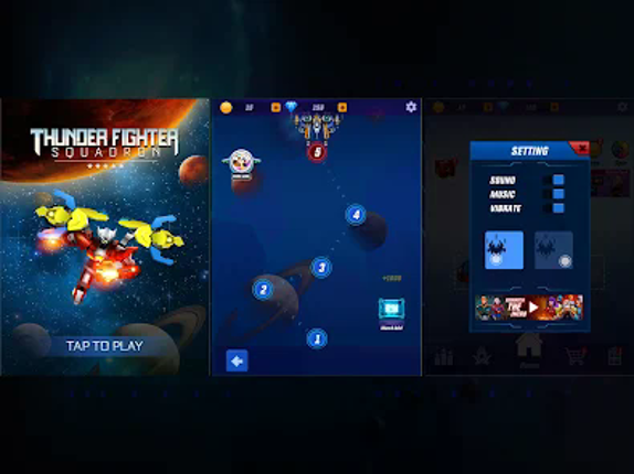 Thunder Fighter Superhero screenshot