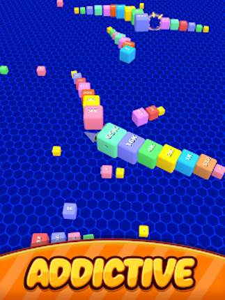 2048 Snake : Number Cube Snake screenshot