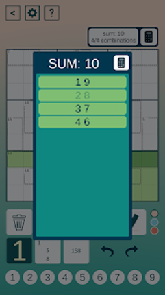 Killer Sudoku screenshot