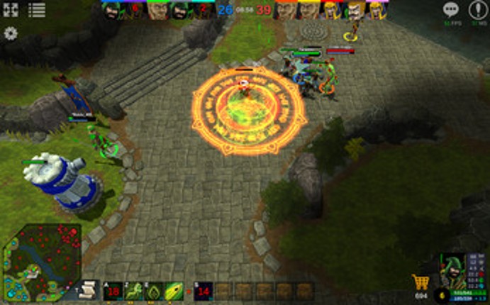 Adversator - Browser WebGL MOBA Image