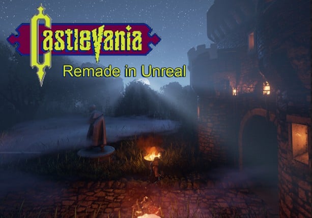 Castlevania 1 remake Game Cover